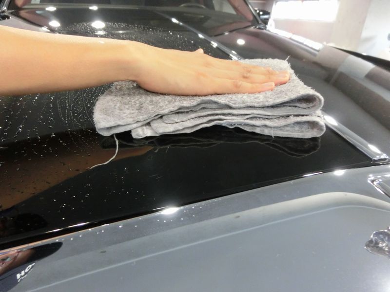 ロールスロイスをバケツ１杯の水で手洗い洗車できる
