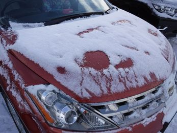 特殊な車用品を積雪道で走行検証した車レポート