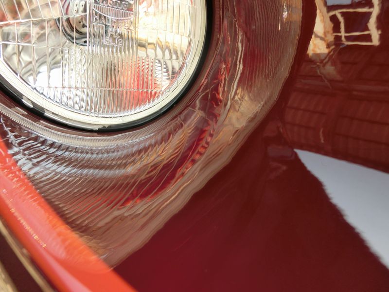 旧車フェアレディZのライト周りの傷消し方法